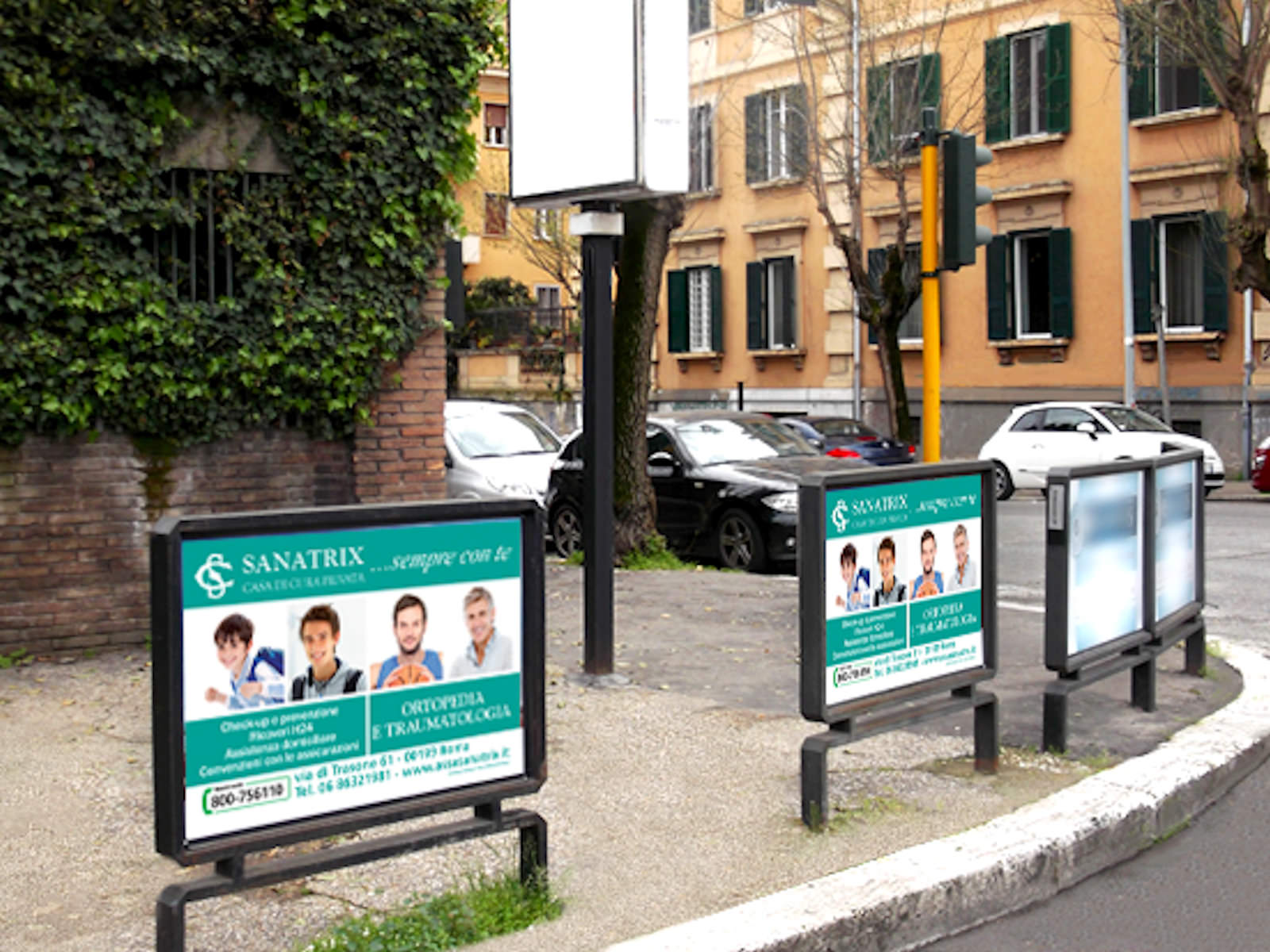 Clinica Sanatrix Progettazioe e realizzazione campagna pubblicitaria